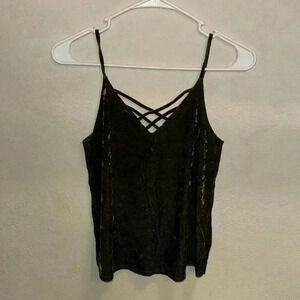 Velvet Boho Strappy Tank by American Eagle